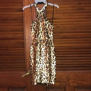 Alyce Designs Sequin and Bead Animal Style Dress